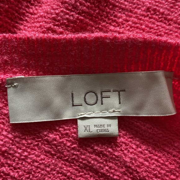 Loft Womens xl v neck sweater - Picture 5 of 6